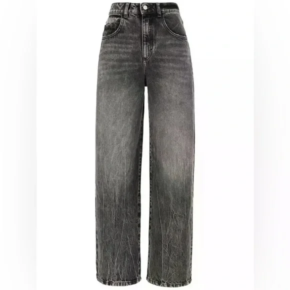 Icon Denim Medium Wash Grey Poppy Jeans Donna
